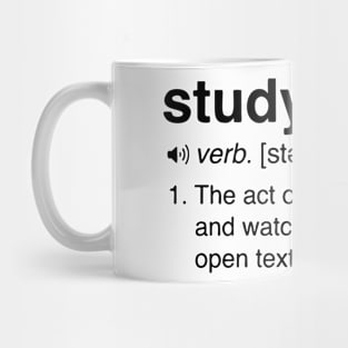 Study Text Mug